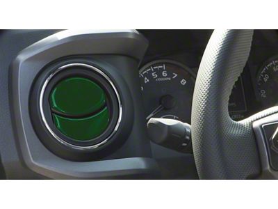Air Vent Accent Trim; Army Green (16-23 Tacoma)
