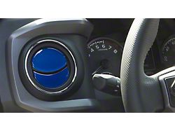 Air Vent Accent Trim; Blazing Blue (16-23 Tacoma)