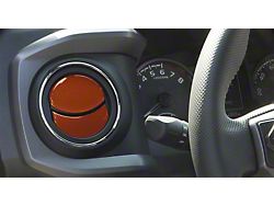 Air Vent Accent Trim; Inferno Orange (16-23 Tacoma)