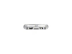 APEX Low Profile Front Bumper without Hoop; Black Aluminum (16-23 Tacoma)