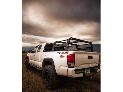 APEX Modular Pack Rack; Black (05-23 Tacoma)