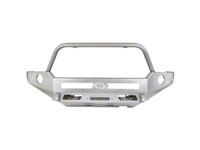 APEXG3N Front Bumper with Center Hoop; Bare Steel (16-23 Tacoma)