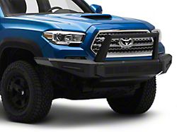 Armour II Heavy Duty Front Bumper with Bullnose and Skid Plate (16-23 Tacoma)