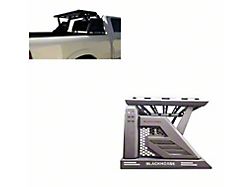 Armour II Roll Bar with Basket; Black (05-23 Tacoma)