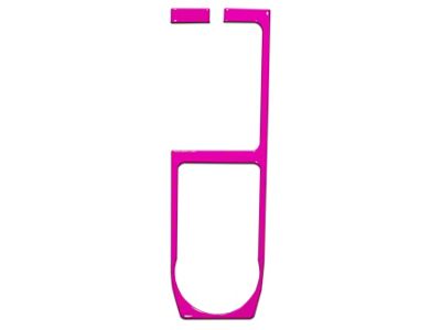 Automatic Transmission Center Console Shifter Accent Trim; Hot Pink (16-23 Tacoma)