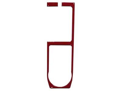 Automatic Transmission Center Console Shifter Accent Trim; Ruby Red (16-23 Tacoma)