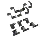 Go Rhino Brackets for Dominator Xtreme Frame Slider (24-26 Tacoma Double Cab)