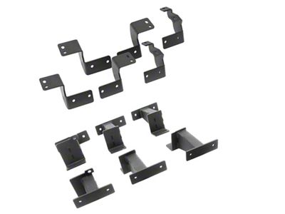 Go Rhino Brackets for Dominator Xtreme Frame Slider (24-25 Tacoma Double Cab)