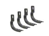Go Rhino Brackets for OE Xtreme Cab Length Side Steps (24-25 Tacoma Double Cab)