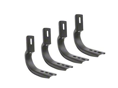 Go Rhino Brackets for OE Xtreme Cab Length Side Steps (24-25 Tacoma Double Cab)