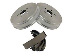 Brake Shoe and Drum Kit; Rear (05-15 5-Lug Tacoma)