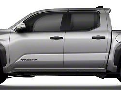 Bubble Ventgard Window Delectors; Smoked; Front and Rear (24-26 Tacoma Double Cab)