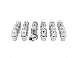 Bulge Chrome Acorn Lug Nut Kit; 3/4-Inch; Set of 24 (05-23 Tacoma)