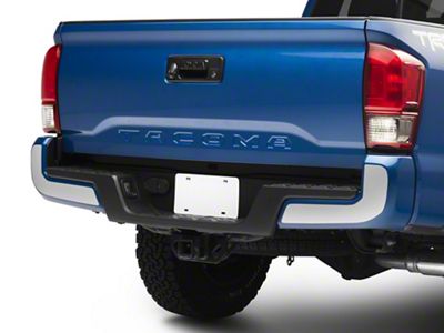 SEC10 Bumper Panel Decals; Silver (16-23 Tacoma)
