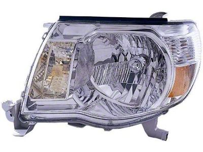 CAPA Replacement Halogen Headlight; Driver Side (05-11 Tacoma w/o Sport Package)