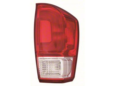 CAPA Replacement Tail Light; Passenger Side (16-17 Tacoma, Excluding Limited & TRD)