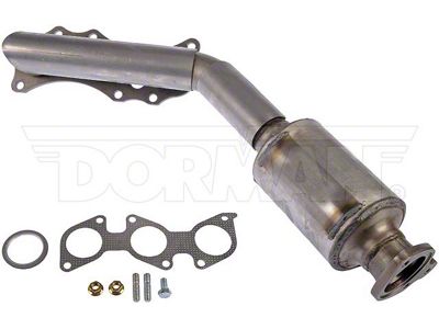 Catalytic Converter with Integrated Exhaust Manifold; Driver Side (05-08 4.0L Tacoma)
