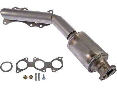 Catalytic Converter with Integrated Exhaust Manifold; Driver Side (05-08 4.0L Tacoma)