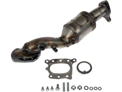 Catalytic Converter with Integrated Exhaust Manifold; Manifold Converter; Passenger Side (16-23 3.5L Tacoma)