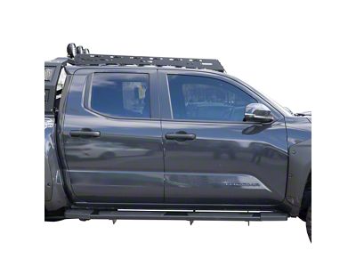 CB3 Running Boards; Black (24-25 Tacoma Double Cab)