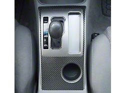 Center Console Accent Trim; Raw Carbon Fiber (05-15 Tacoma)