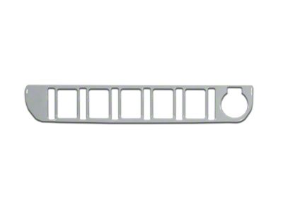 Center Dash 5-Switch Panel Accent Trim; Cement Gray (16-23 Tacoma)