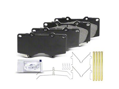 Ceramic Brake Pads; Front Pair (05-23 6-Lug Tacoma)