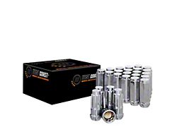 Chrome Acorn Lug Nuts for Aftermarket Wheels; M14x1.5; Set of 24 (24-26 Tacoma)