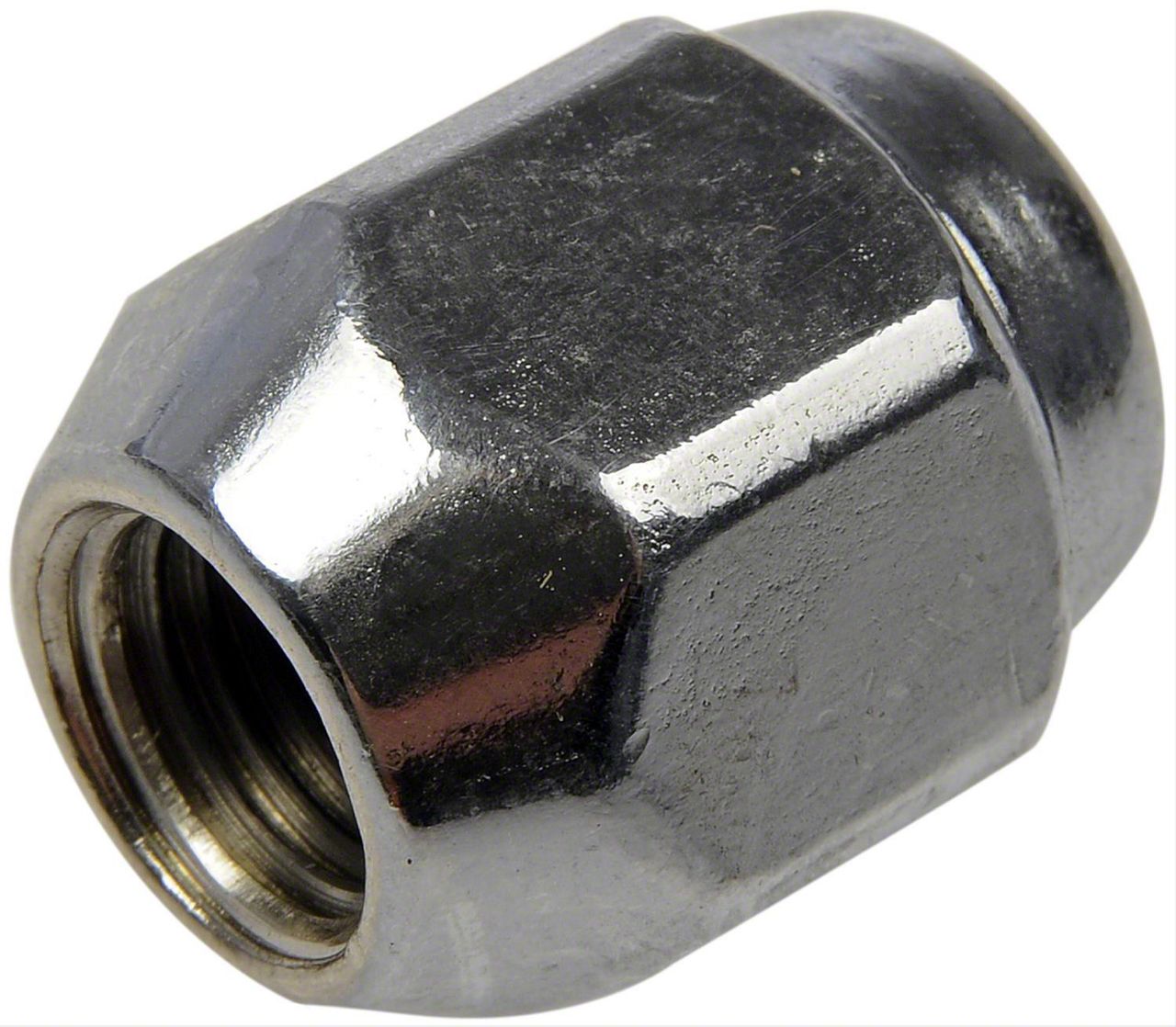 Chrome Acorn Wheel Lug Nuts; M121.50; Set of 10 (0524