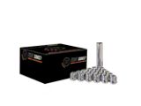 Chrome Open Acorn Spline Lug Nuts; M12x1.5; Set of 24 (05-25 Tacoma)