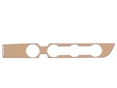 Climate Control Accent Trim; Quicksand Tan (16-23 4WD Tacoma w/ Key Ignition)