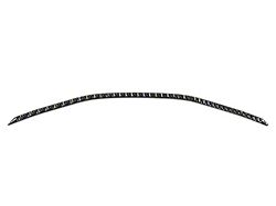 Dashboard Accent Trim; Domed Carbon Fiber (16-23 Tacoma)