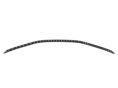 Dashboard Accent Trim; Domed Carbon Fiber (16-23 Tacoma)