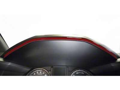 Dashboard Accent Trim; RUBY RED (16-23 Tacoma)