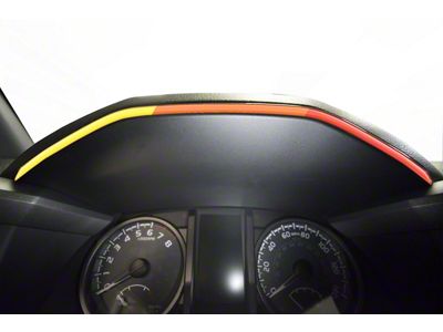 Dashboard Accent Trim; Tri-Color (16-23 Tacoma)
