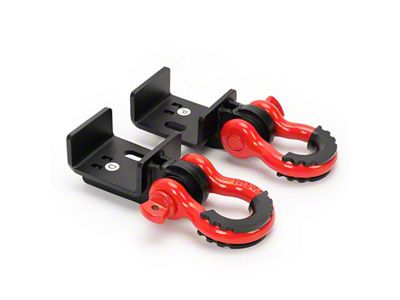 Demon Tow Hook Brackets with 3/4-Inch Shackles (16-23 Tacoma)