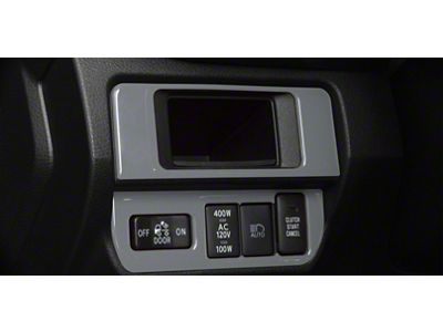 Dim Light 3-Switch Control Accent Trim; Cement Gray (16-23 Tacoma)