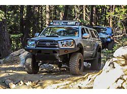 DIY Plate Front Bumper; Raw Steel (05-15 Tacoma)