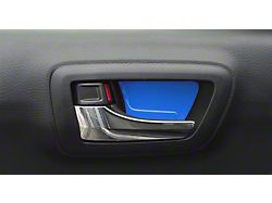 Door Handle Insert Accent Trim; Voodoo Blue (16-23 Tacoma)