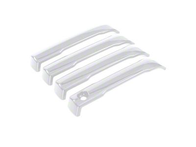 Door Handle Overlays; Ice Cap (24-26 Tacoma, Excluding SR, SR5)