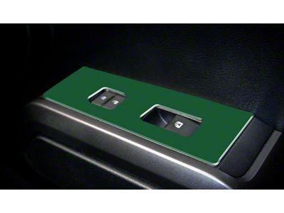 Door Switch Panel Accent Trim; Army Green (16-23 Tacoma)