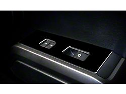 Door Switch Panel Accent Trim; Gloss Black (16-23 Tacoma)