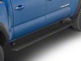 Go Rhino E-BOARD E1 Electric Running Boards; Textured Black (16-23 Tacoma Double Cab)