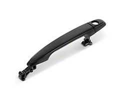 Exterior Door Handle with Keyhole Opening; Textured Black; Front Driver Side (05-15 Tacoma)