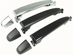 Exterior Door Handle; Textured Black (05-09 Tacoma)