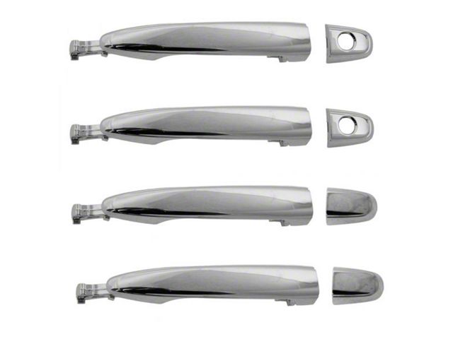 Black Front Door Handle Pair (Left & Right) For Toyota Tacoma 1995-2004 – Direct Replacement By AM Autoparts