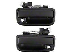 Exterior Door Handles; Front; Black (95-04 Tacoma)