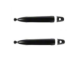 Exterior Door Handles; Front; Paint to Match Black; Paint to Match Black (05-15 Tacoma)