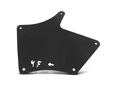 Fender Liner Splash Shield; Front Forward (05-23 6-Lug Tacoma)