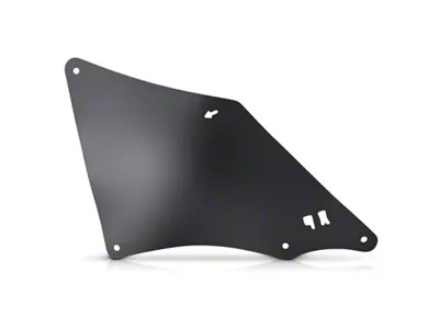 Fender Liner Splash Shield; Front Rearward (16-23 Tacoma)